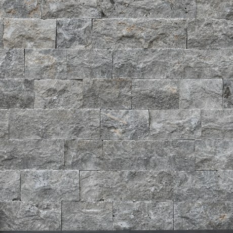 Rock Face Travertino Silver