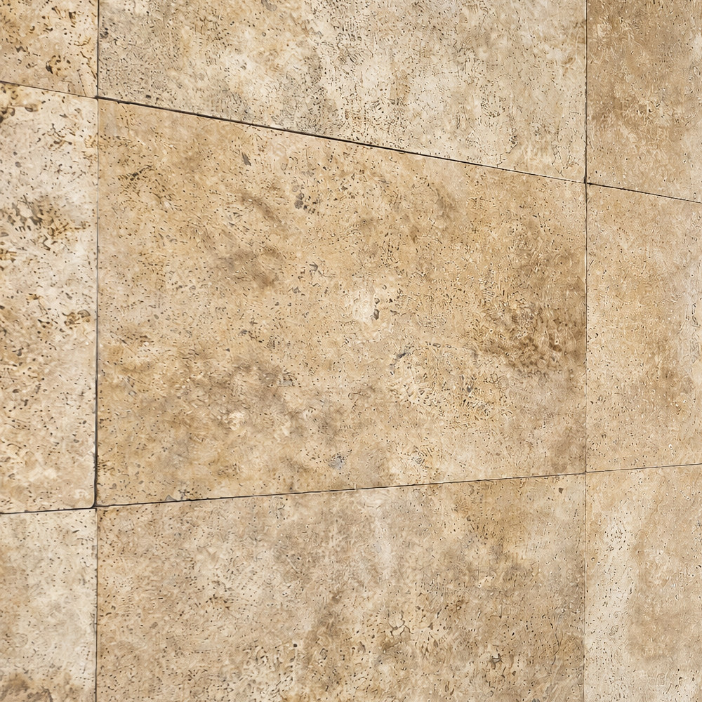Travertino Romano Anticato 40,6×61, pedra natural de origem Turquia